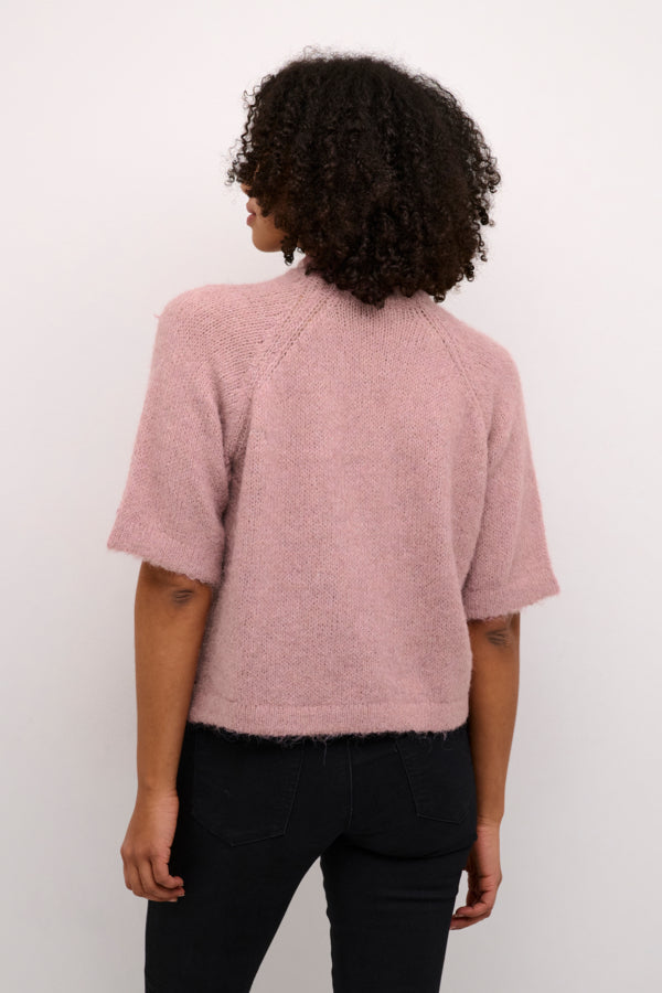 KAFFE 10509092 KAemilie Knit Pullover, 1716091 Mesa Rose Melange