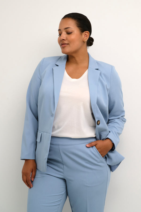 10580933 KCsakira Blazer, 174021 faded denim