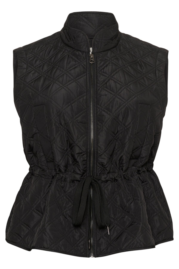 10582372 KCanja Waistcoat, 100121 black deep