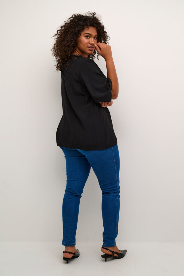 KAFFE CURVE 10582456 KCberla Lace Blouse