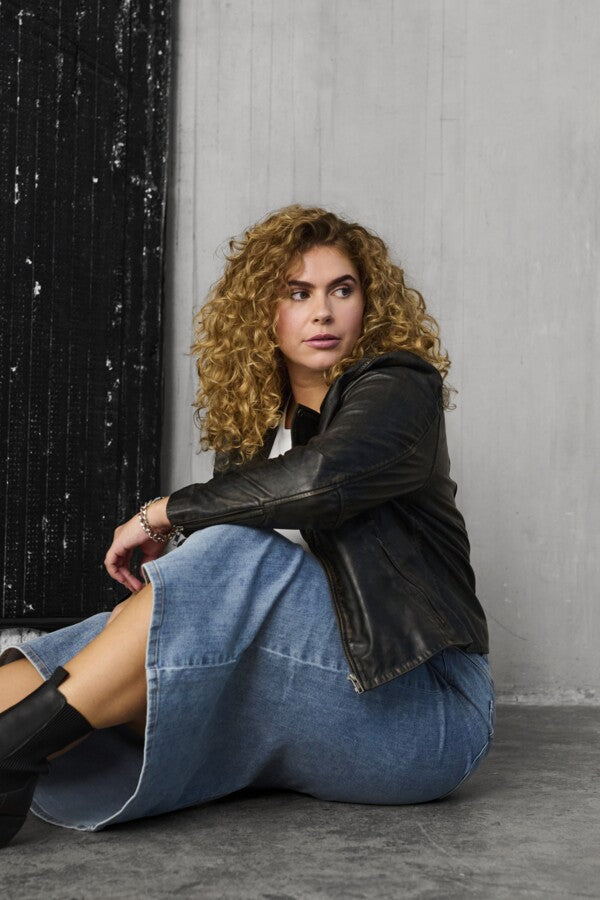 Kaffe Curve 10582479 KCjanet Leather Jacket