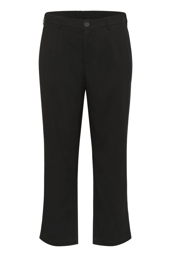 10582712 KCmerla Straight Pants, 100121 Black Deep