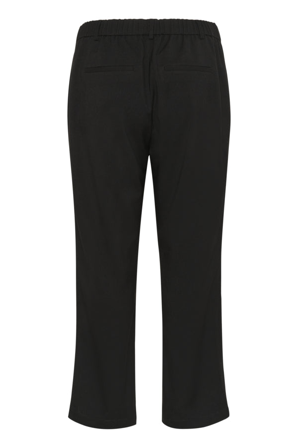 10582712 KCmerla Straight Pants, 100121 Black Deep