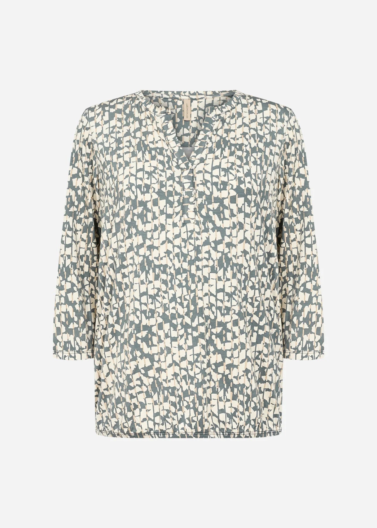 SC-MARICA AOP 316 Bluse Dusty Green