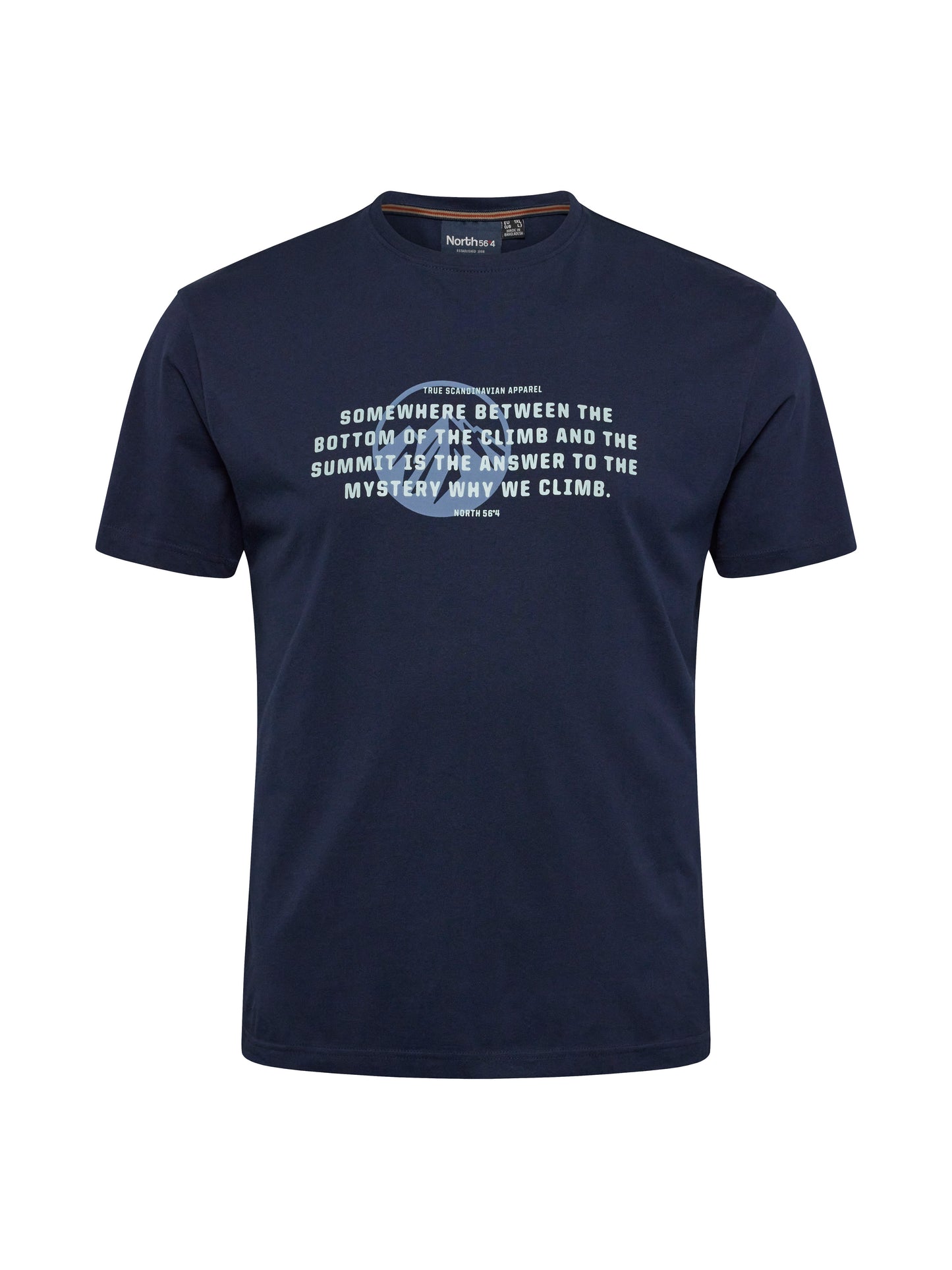 North 56°4 43113 Printed T-shirt, 580 Navy Blue
