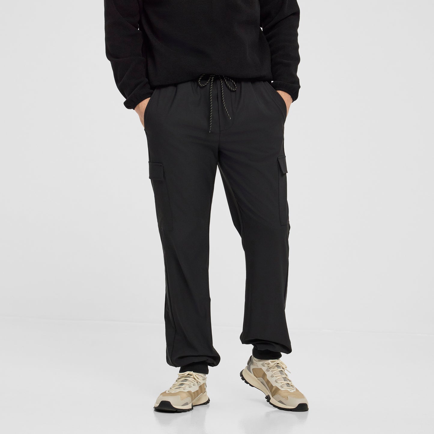 43711 North Sport Full elastics cargo pants, 099 Black