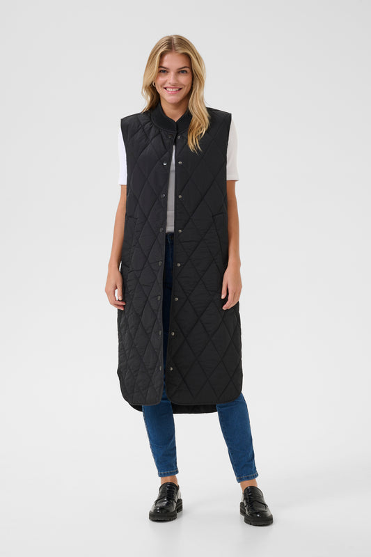 Kaffe KAlorena Quilted Waistcoat 10509475