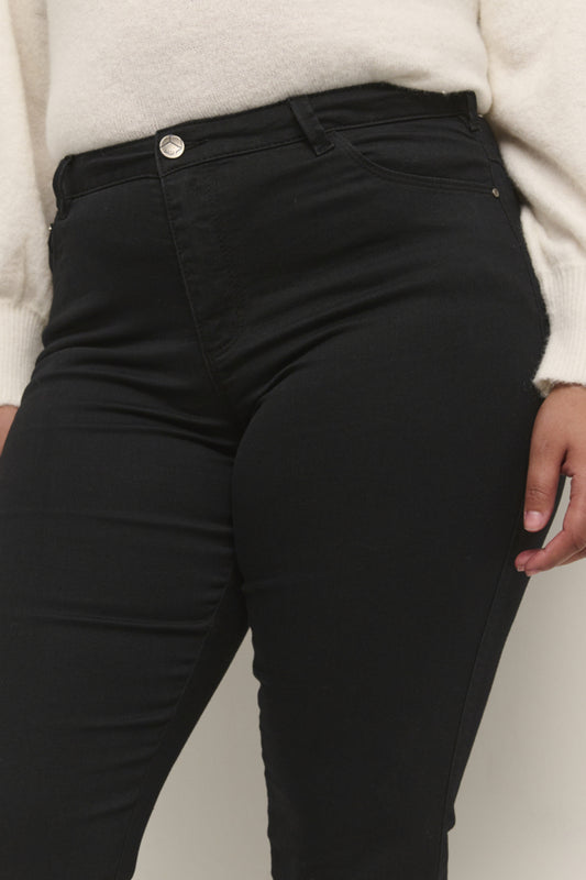 10581270 KCwilla Ida Slim Jeans, 100121 Black Deep