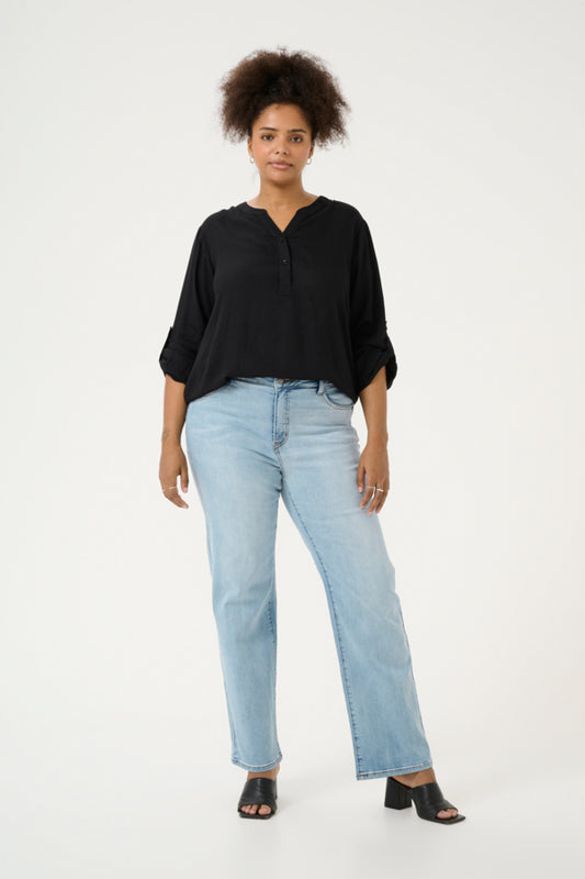 Kaffe Curve 10581618 KCkanna Flora Flared Jeans