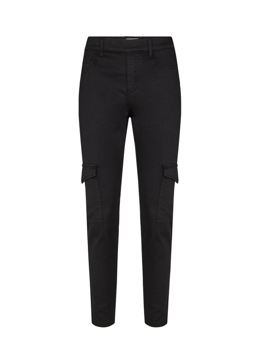 Soya 40318 Cargo Pants, Black