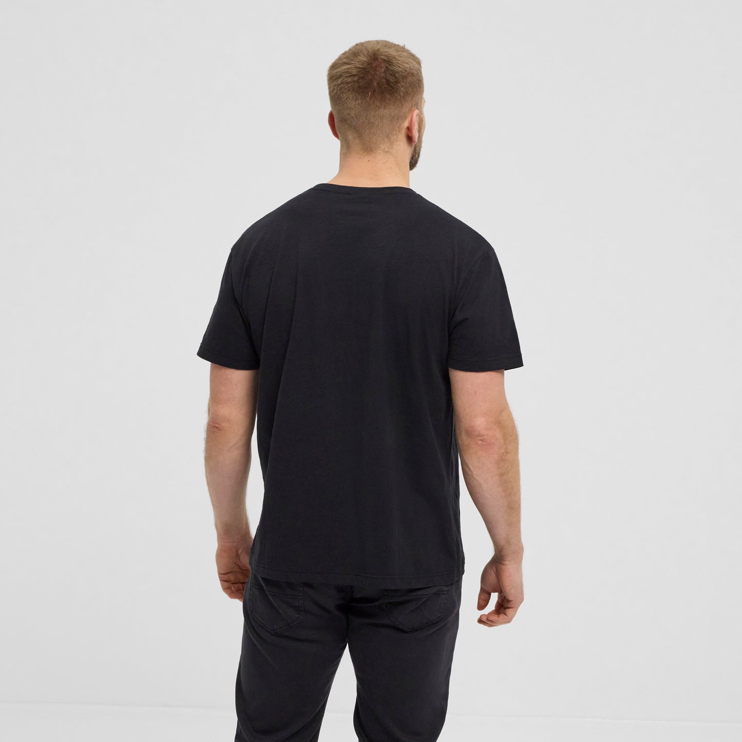 North56Denim 43313 Printed T-shirt, 099 Black