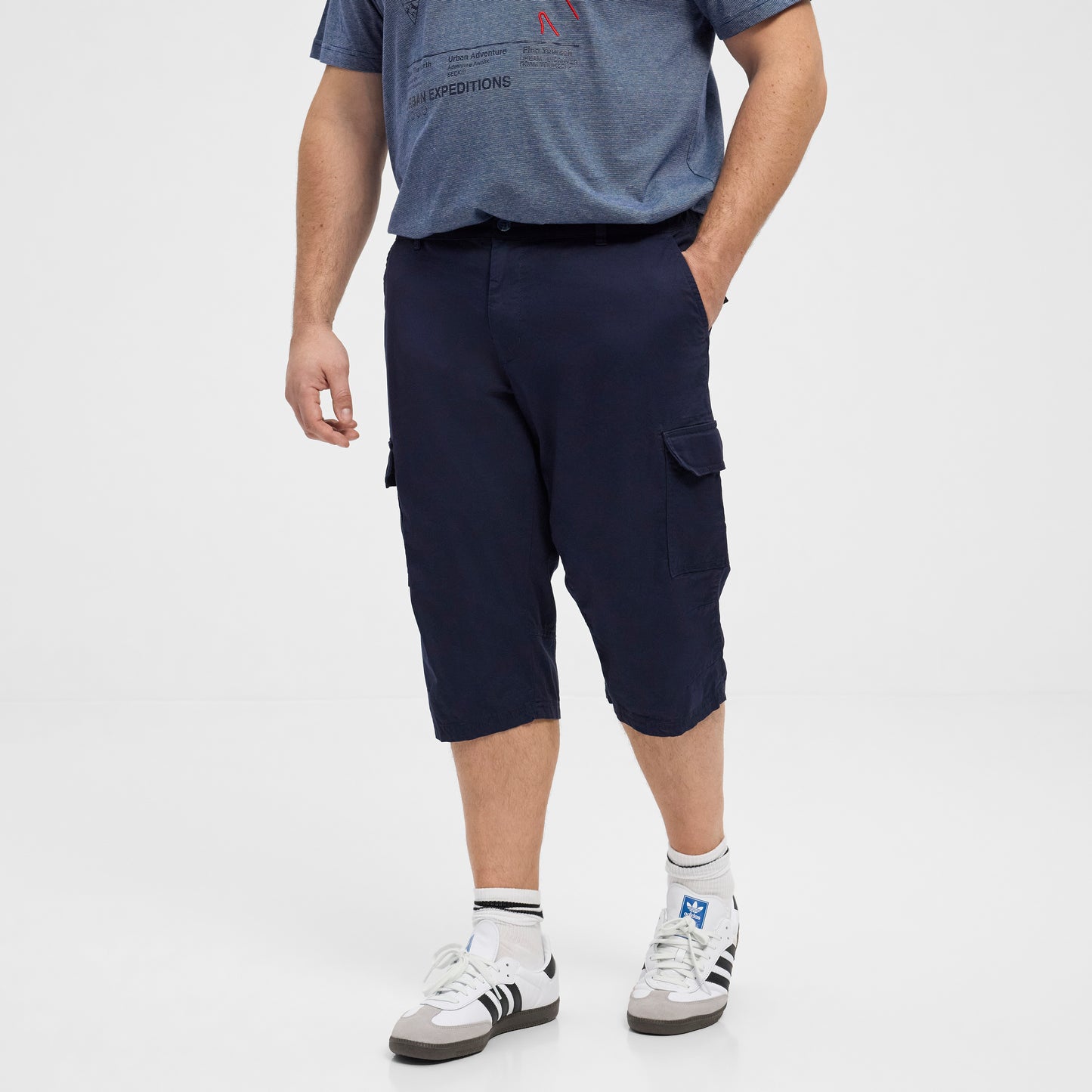 NORTH capri shorts w/elastic waist 51136