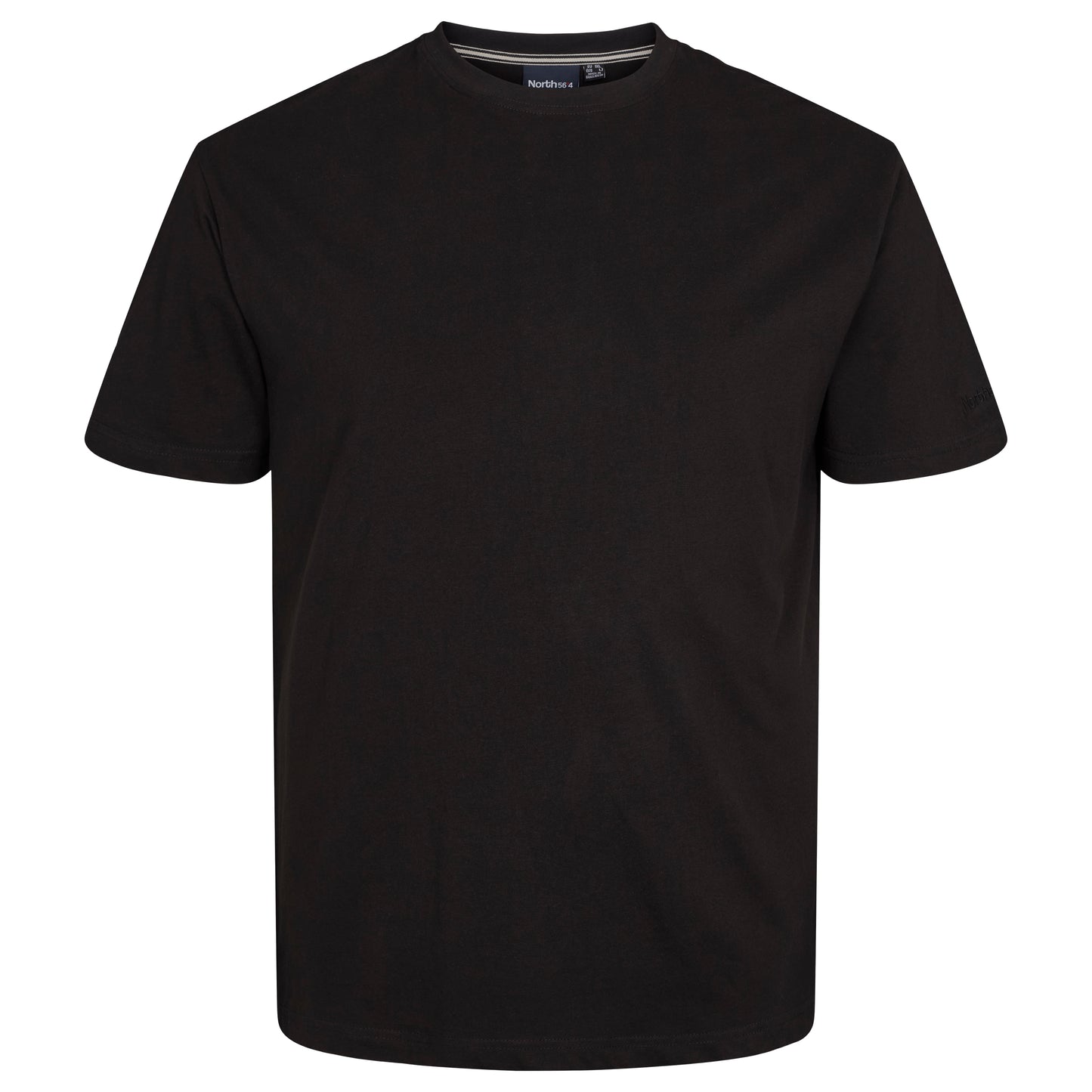 99010 North 56°4 t-shirt o-neck, 099 Black
