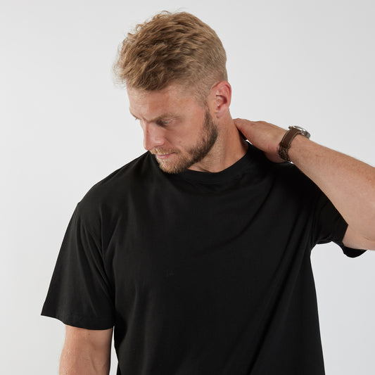 99010 North 56°4 t-shirt o-neck, 099 Black