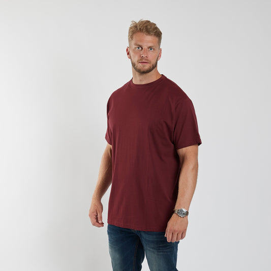 99010 North 56°4 t-shirt o-neck, 380 Bordeaux