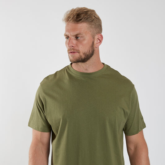 99010 North 56°4 t-shirt o-neck, 660 Olive Green