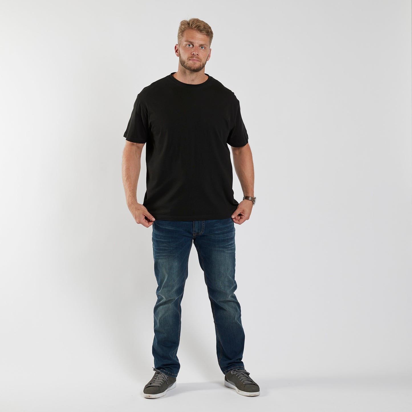 99010 North 56°4 t-shirt o-neck, 099 Black