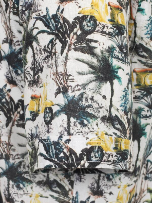 944238200 CASA MODA, 150 dark petrol print